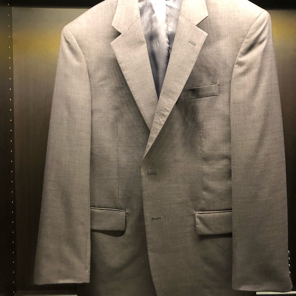 Jos A Bank Black Suit